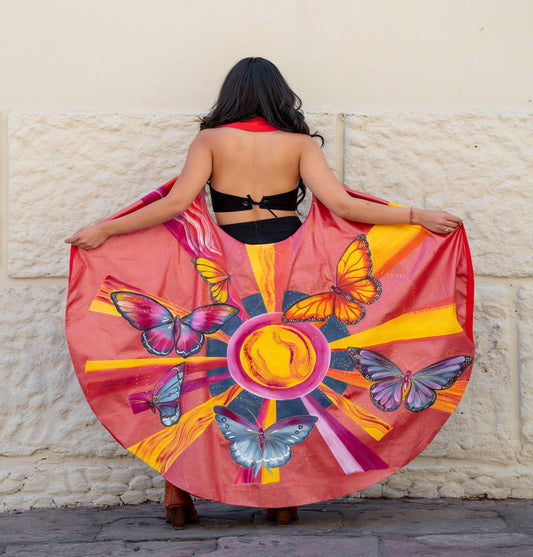 Capa sin Espalda Almas Guerreras