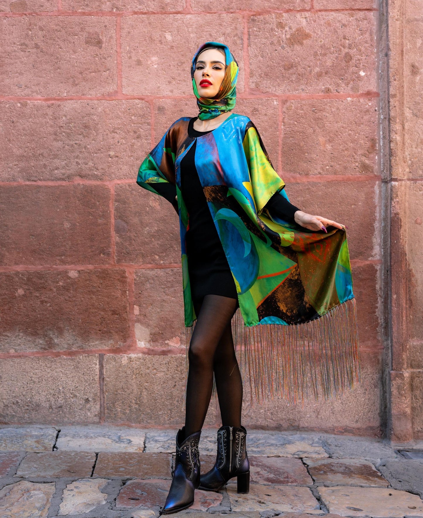 Kimono Flecos Eclipse