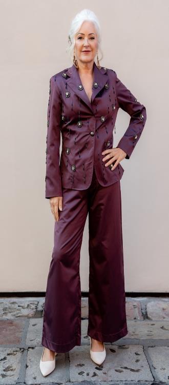 Pantalon Vino