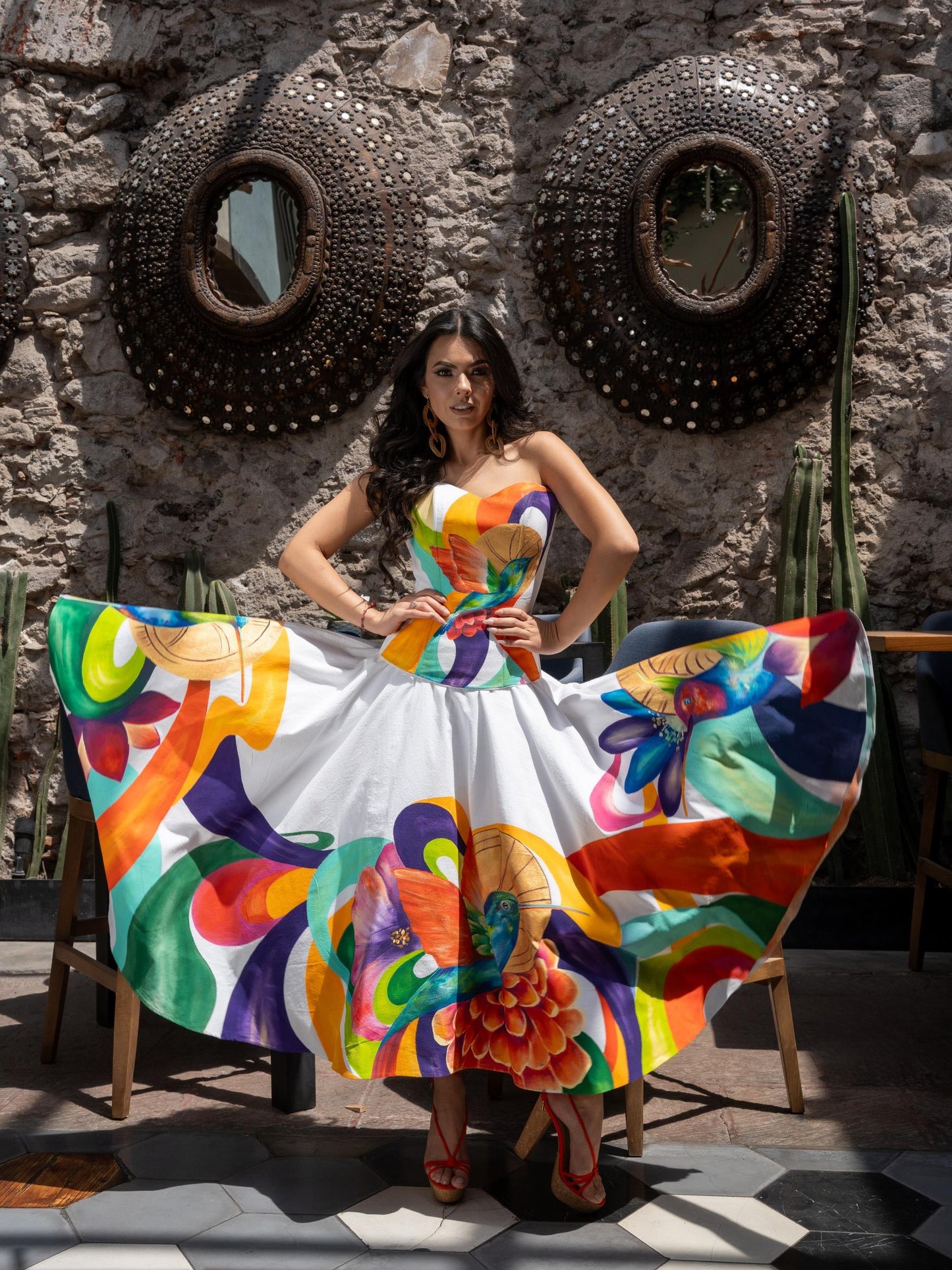 Falda Xareni Bendicion Celestial