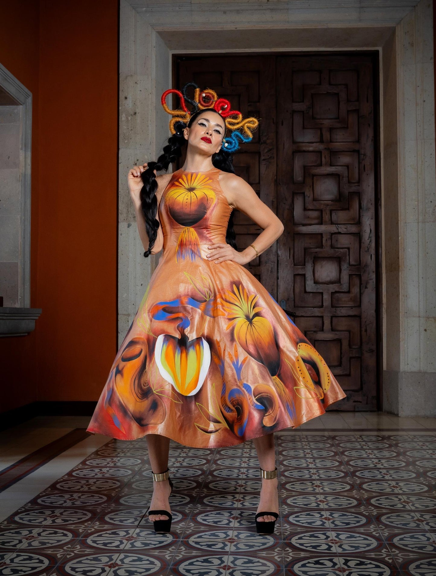 Vestido Cozumel Oro