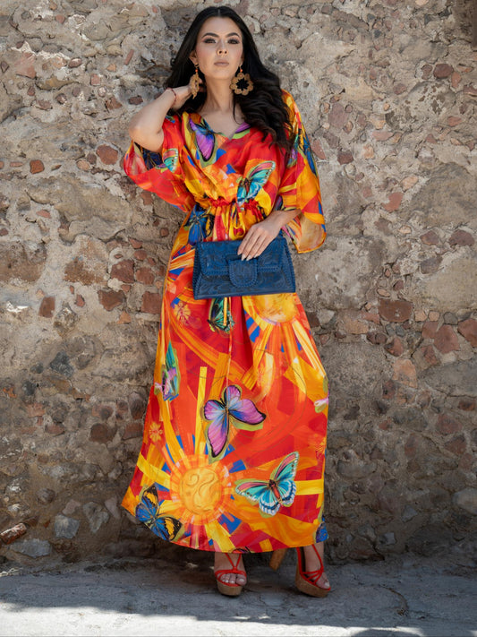 Vestido Seda Almas Guerreras